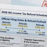 2026 IRS Income Tax Refund Schedule Explained