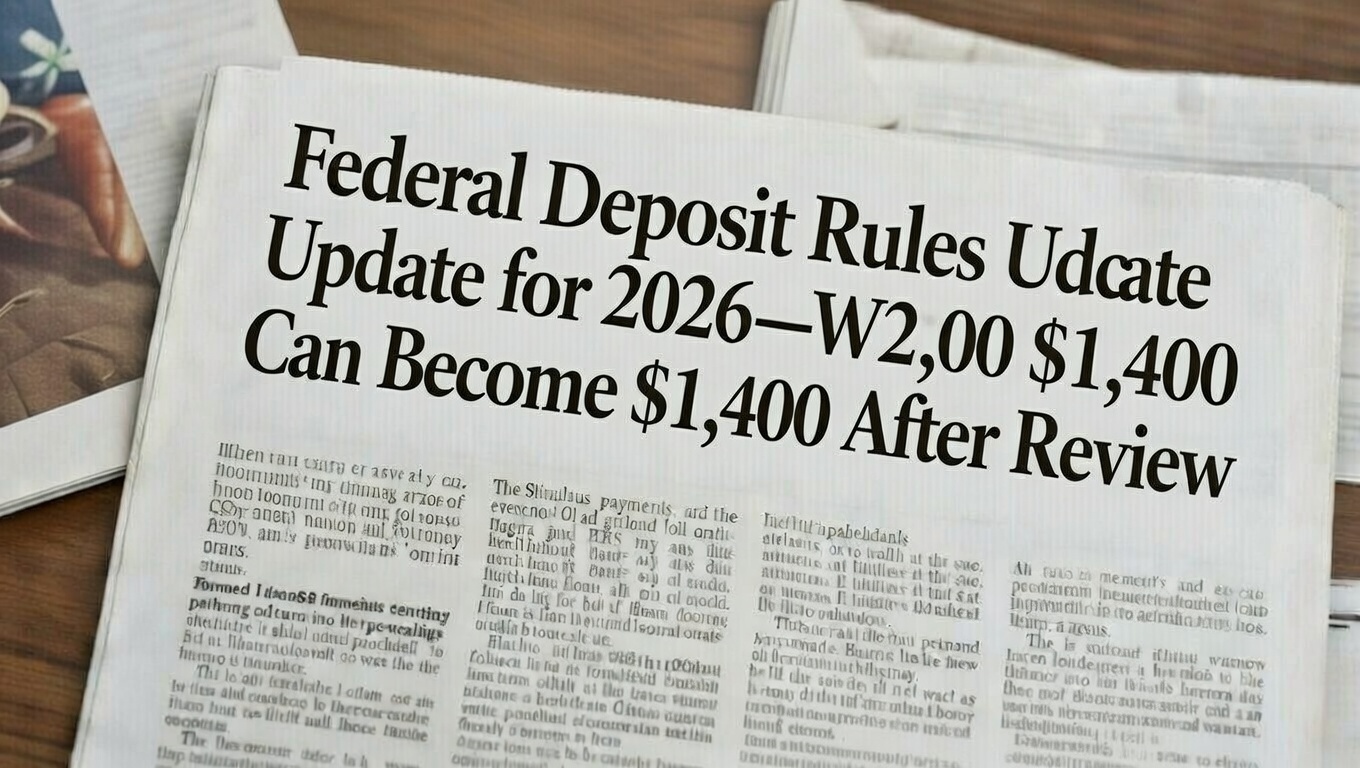 Federal Deposit Rules Update for 2026